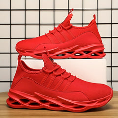 Men's Blade Sneakers with Shoelaces Lightweight Athletic Shoes