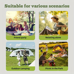 Portable Aluminum Beach Table with Bag for Outdoor Cooking Picnic Camping