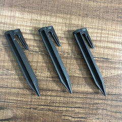10pcs Plastic Tent Stakes for Secure Tent Anchoring in Any Terrain