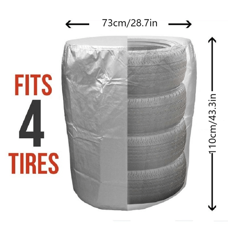 Heavy Duty Tire Cover Waterproof UV Resistant Anti Aging & Durable