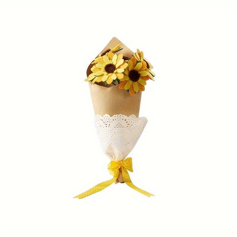 DIY Non Woven Fabric Hand Held Bouquet Package - Choose Meaningful Bouquet Style