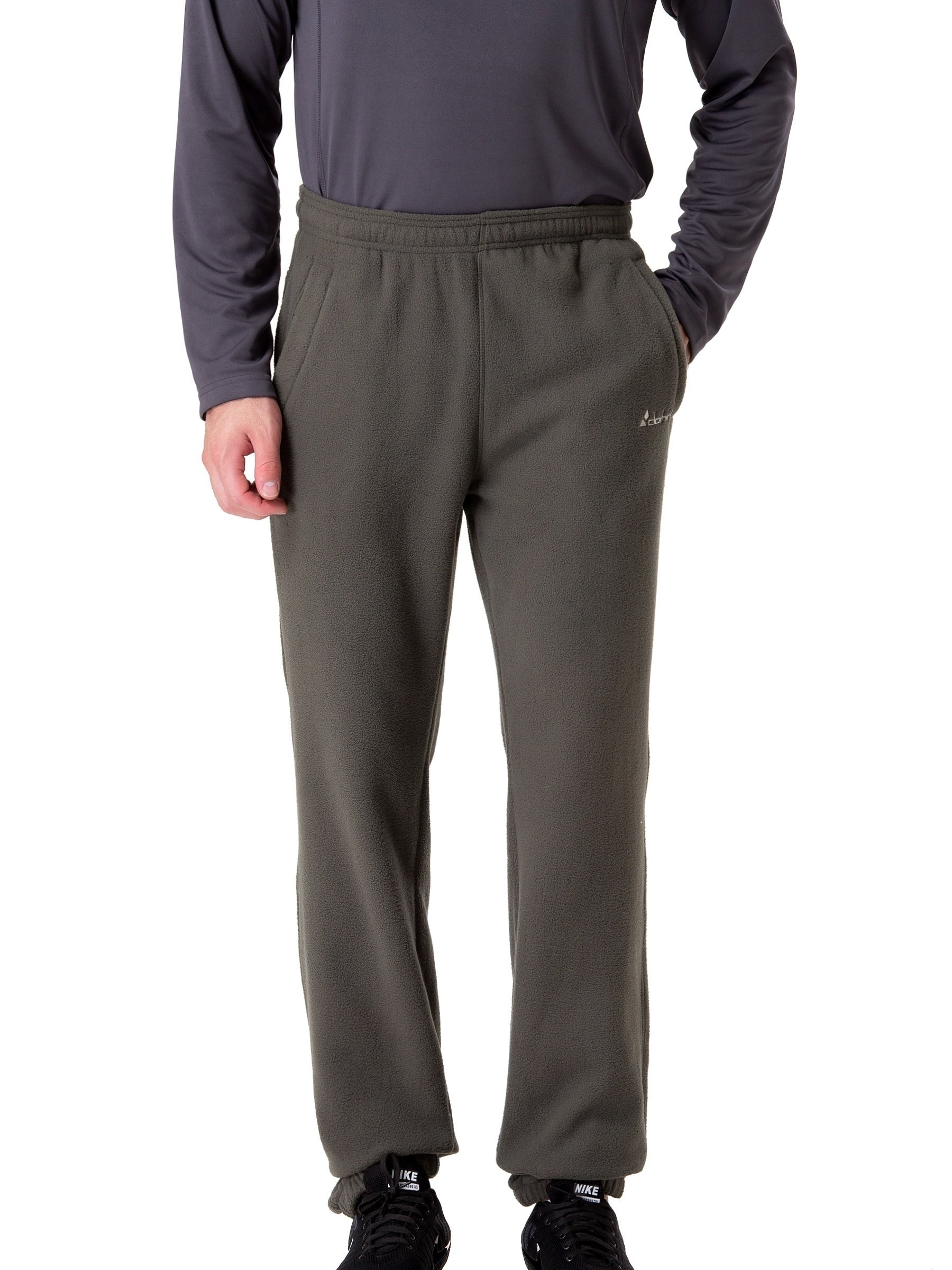 Men's Fleece-Lined Thermal Pants for Outdoor Activities