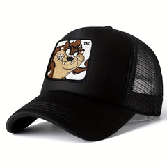 Animal Patch Trucker Hat Mesh Baseball Cap Lightweight Sunshade Dad Hat