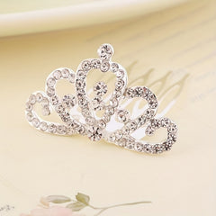 Crown Hair Comb Decorative Hair Accessories for Girls
