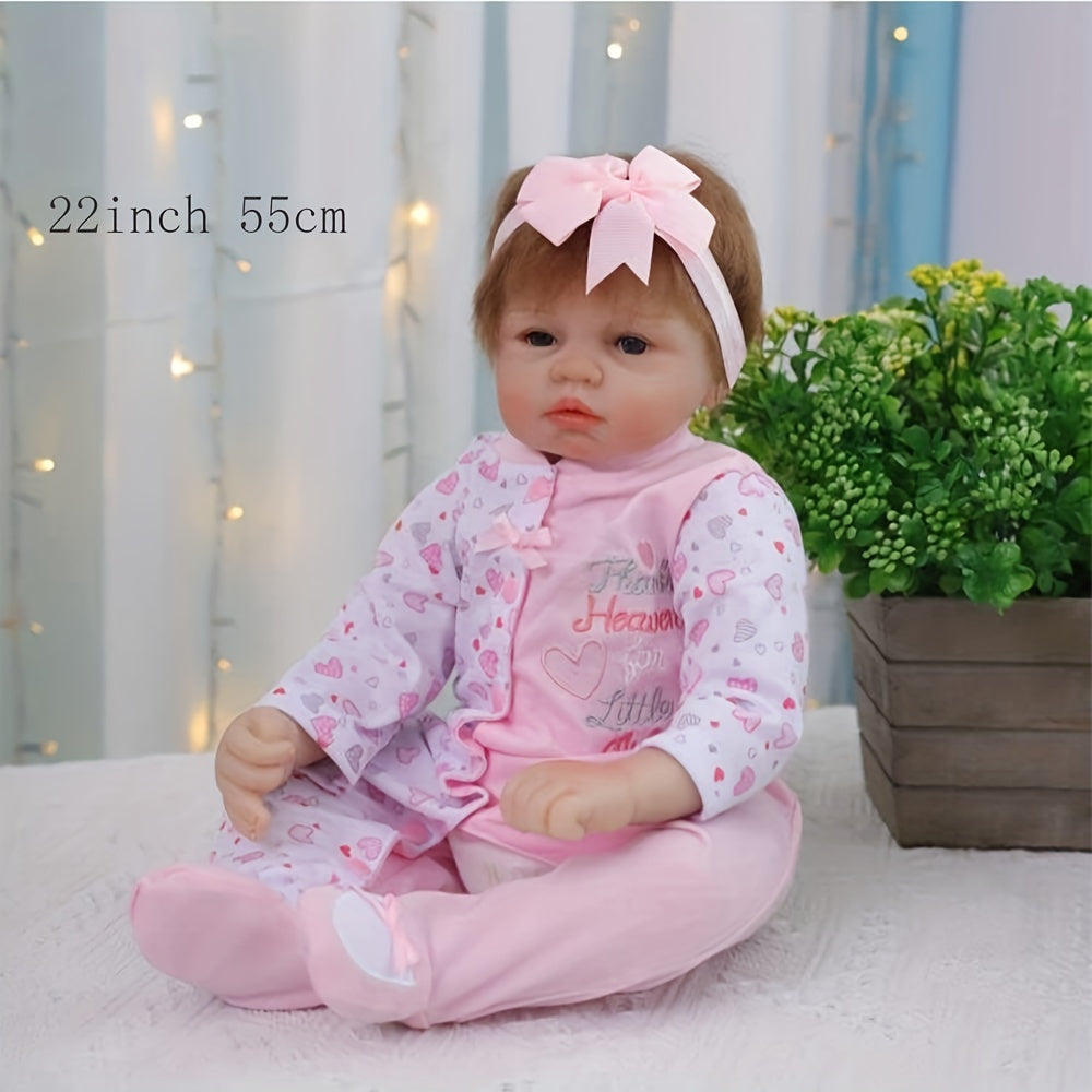 55 88 Cm Lifelike Reborn Doll Silicone Dolls Gift