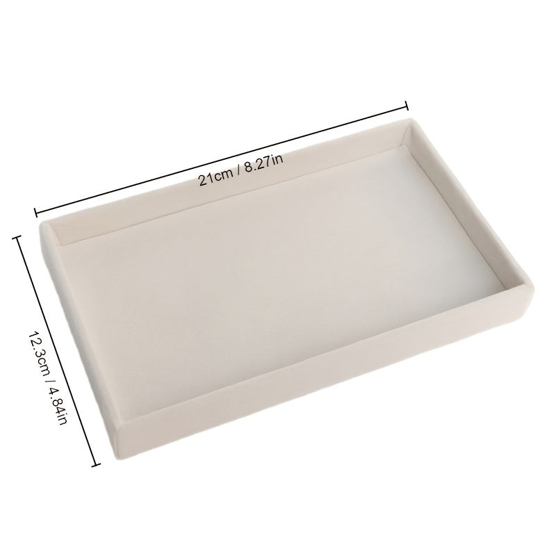 Jewellery Display Organizer Makeup Storage Tray Earrings Bracelet Ring Organizer