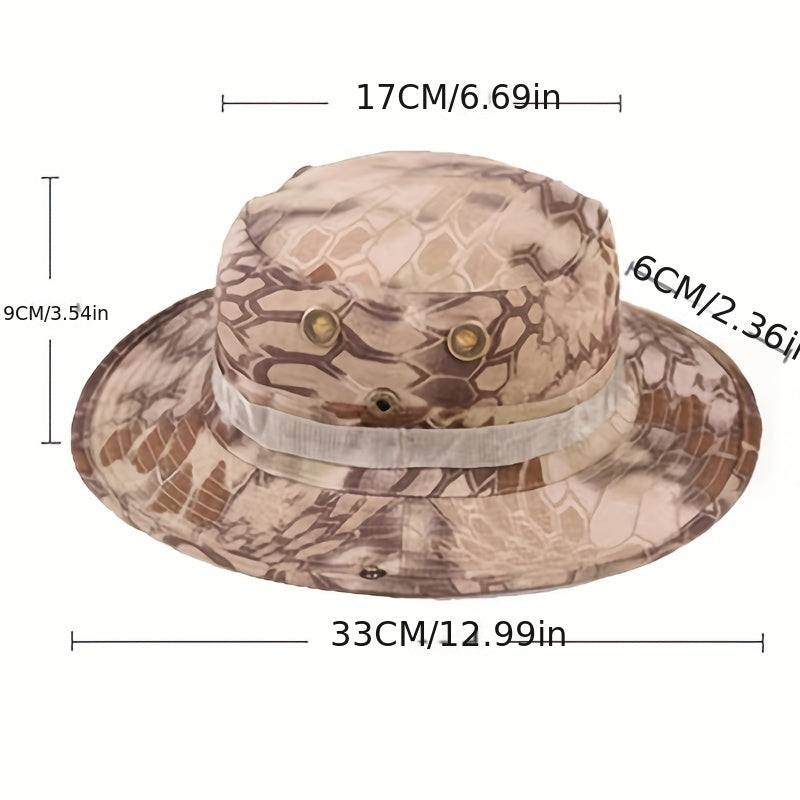 Men's Summer Boonie Hat Fisherman Hat Outdoor Sun Hat