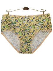 6pcs Floral Print Briefs Comfy & Breathable Intimates Panties