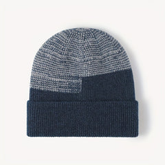 Autumn Winter Plus Velvet Warm Knitted Hat Men Women