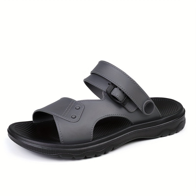 Men's Non Slip Sandals Quick Drying Comfy Slides Beach Shoes