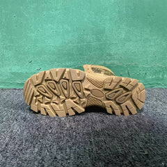 Boy's Waterproof Tactical Boots Non Slip Hiking Shoes