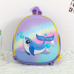 Kids Dolphin Backpack Large Capacity Lightweight School Bag