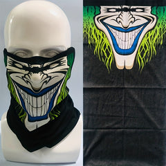 4PCS Halloween Multifunctional Magic Bandana Riding Mask Props
