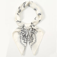 69 Square Scarf Paisley Print Voile Sunscreen Shawl Head Wrap Women Outdoor