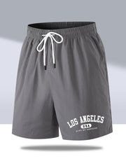 Men's Lightweight Drawstring Shorts Summer Casual Loose Fit Outdoors Clothing