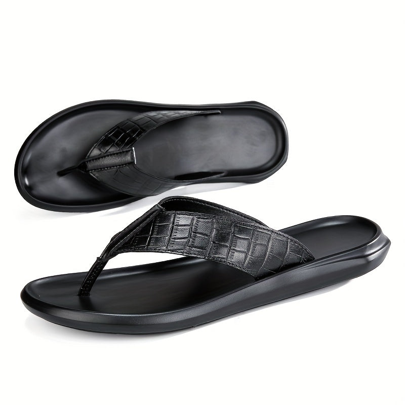 Men's Lightweight Thong Sandals for Indoor Outdoor Beach