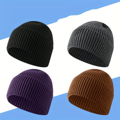 Men's Winter Windproof Fleece Warm Cap Beanie for Outdoor