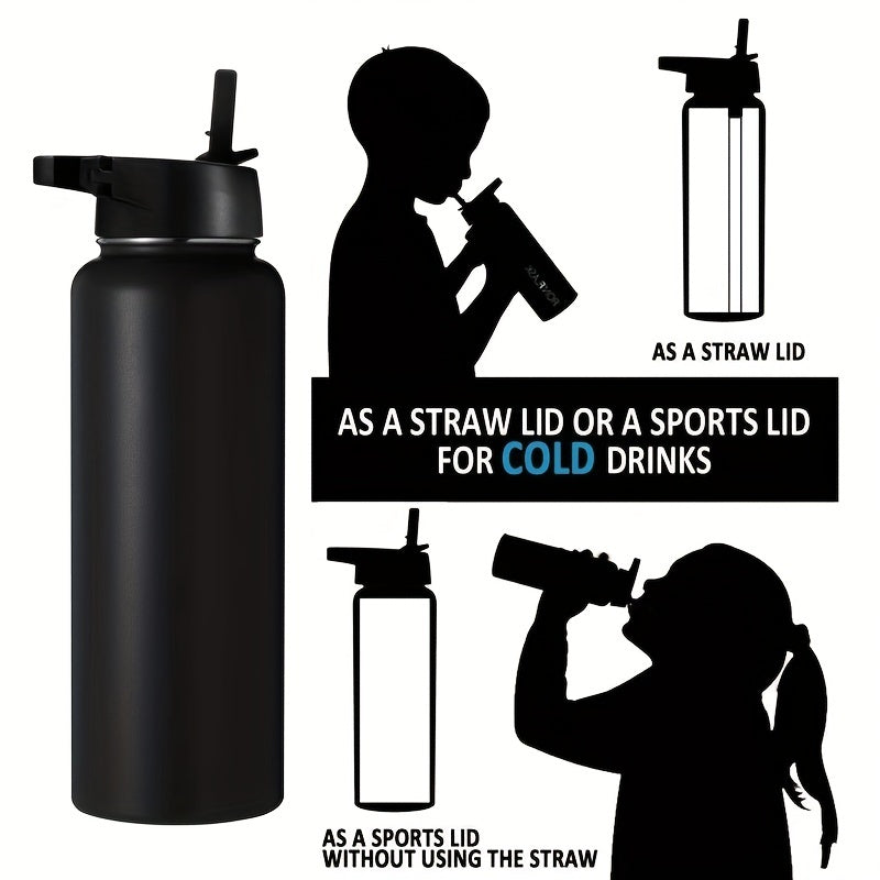 Vacuum Insulated Stainless Steel Thermal Cup 32oz - Stay Hydrated Outdoors