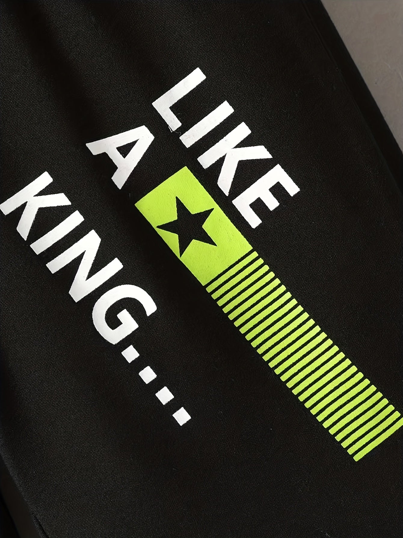 Boys King Casual Outfit Hooded Tank Top & Shorts Summer Clothes Sets