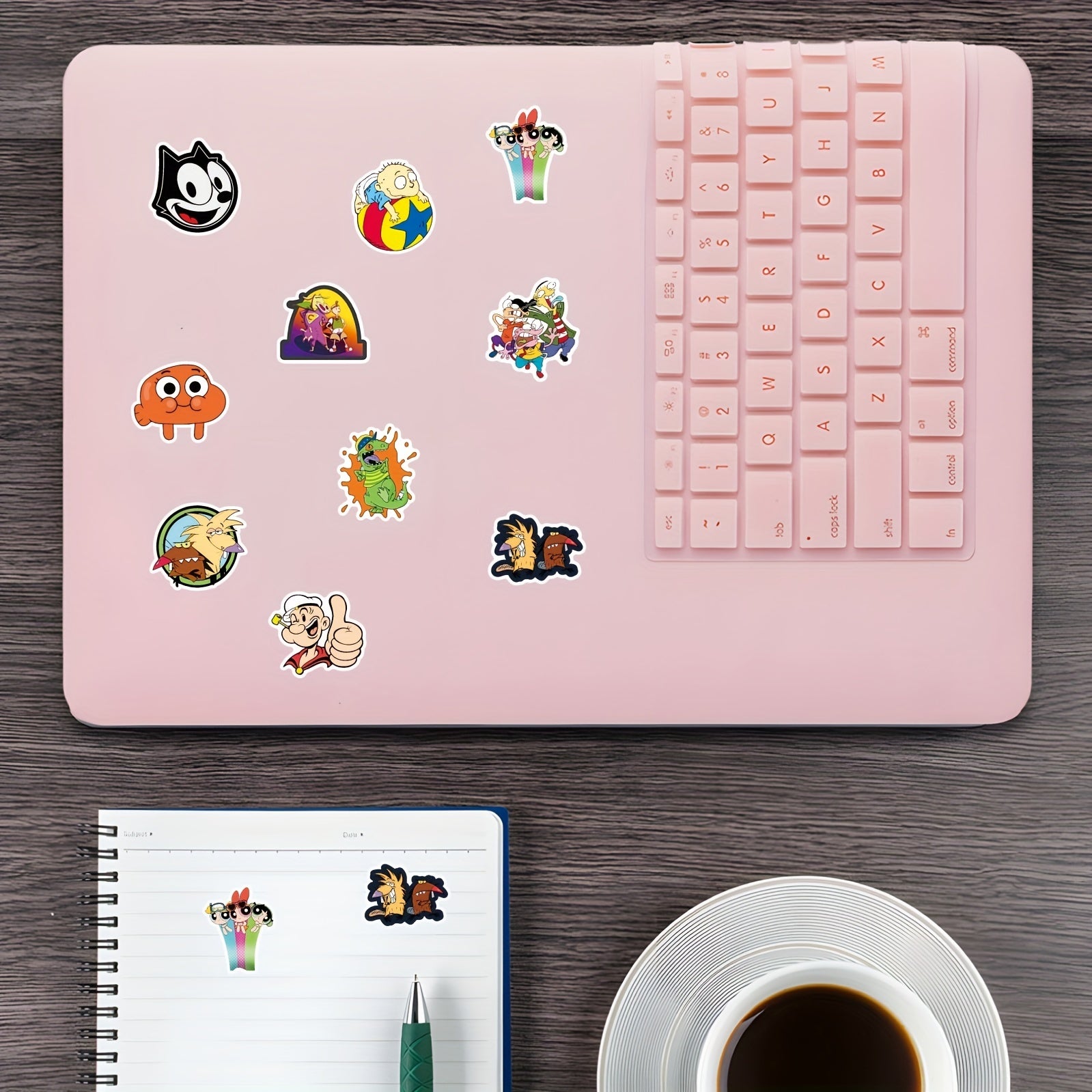 500 Vinyl Waterproof Stickers Laptop Bumper Skateboard Water Bottles Cartoon Ani