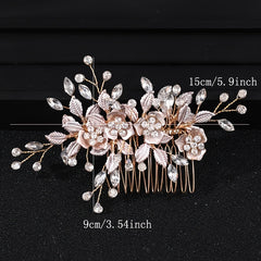Faux Pearl Wedding Hair Comb Bridal Comb Hair Pin For Wedding