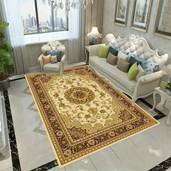 Boho Anti Fatigue Kitchen Rug Vintage Non Slip Soft Faux Sheepskin Mat