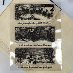 1pc Christ Clear Stamps For Scrapbooking Embossing DIY Template Greeting Card