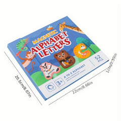 Magnetic Letters Book for Kids 3+ to Learn English Letters