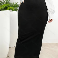 Women's High Rise Midi Maxi Skirt