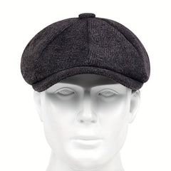 Casual Summer Striped British Beret with Breathable Advantage for Men Women