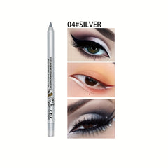 14 Colors Waterproof Eyeliner Pencil Multicolor Dual Use Eye Makeup Pen