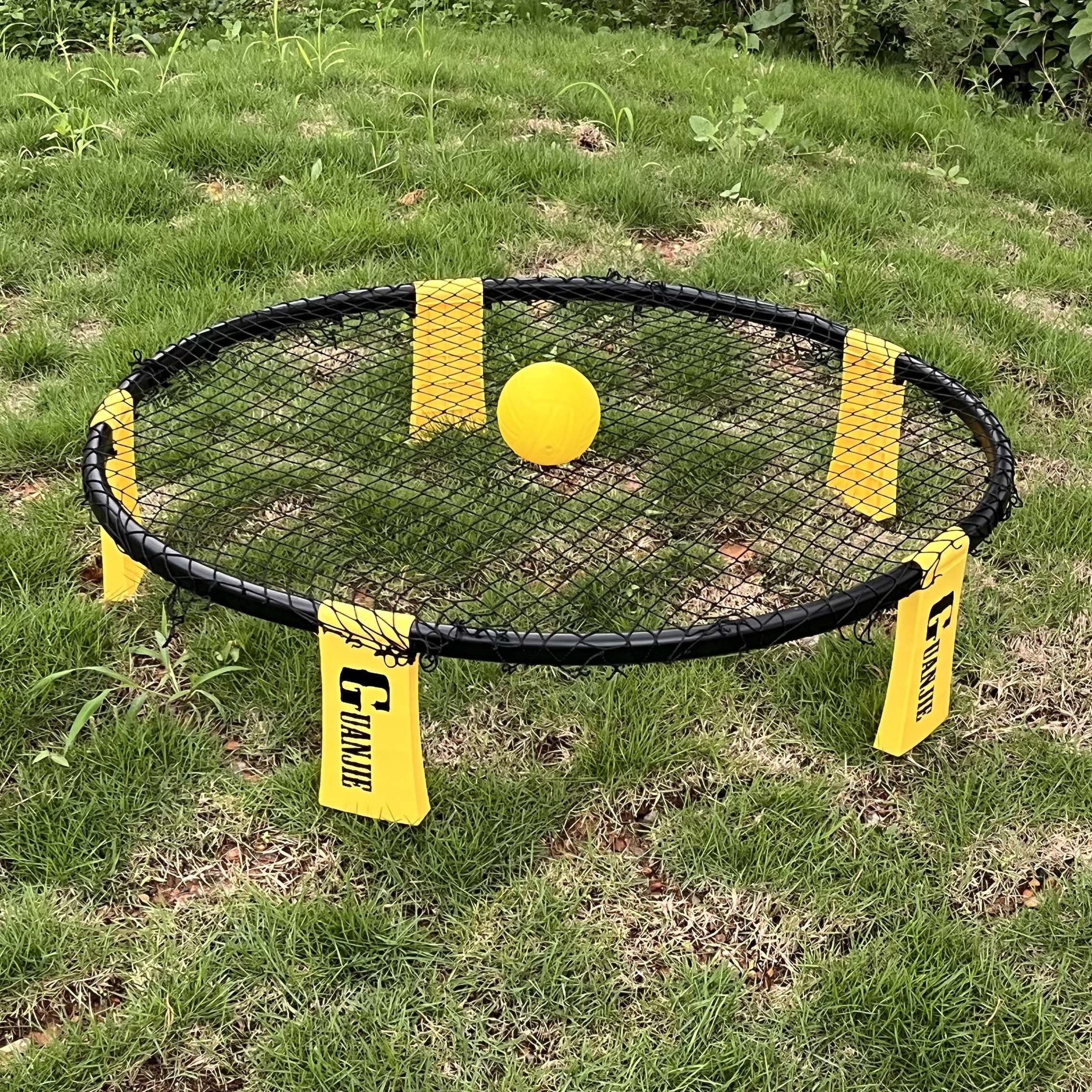 Portable Spike Ball Mini Volleyball Set for Outdoor Fun