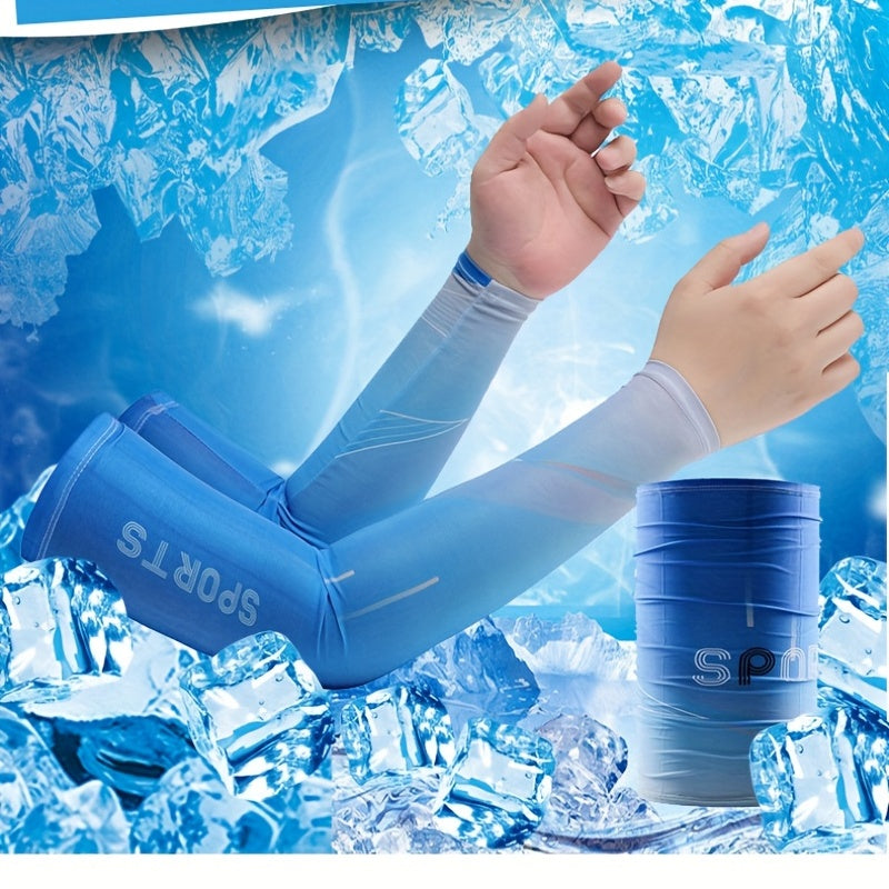 UV Protection Ice Silk Sleeves for Outdoor Activities