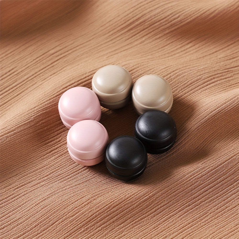 Solid Frosted Magnet Buckle Thin Scarf Buckle For Women
