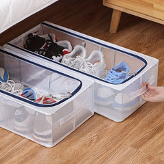 Folding Shoe Rack Shoe Storage Box Dust-proof Transparent Bag Household