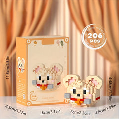 Zodiac Building Block Toy Ornament Model - Halloween Christmas Gift