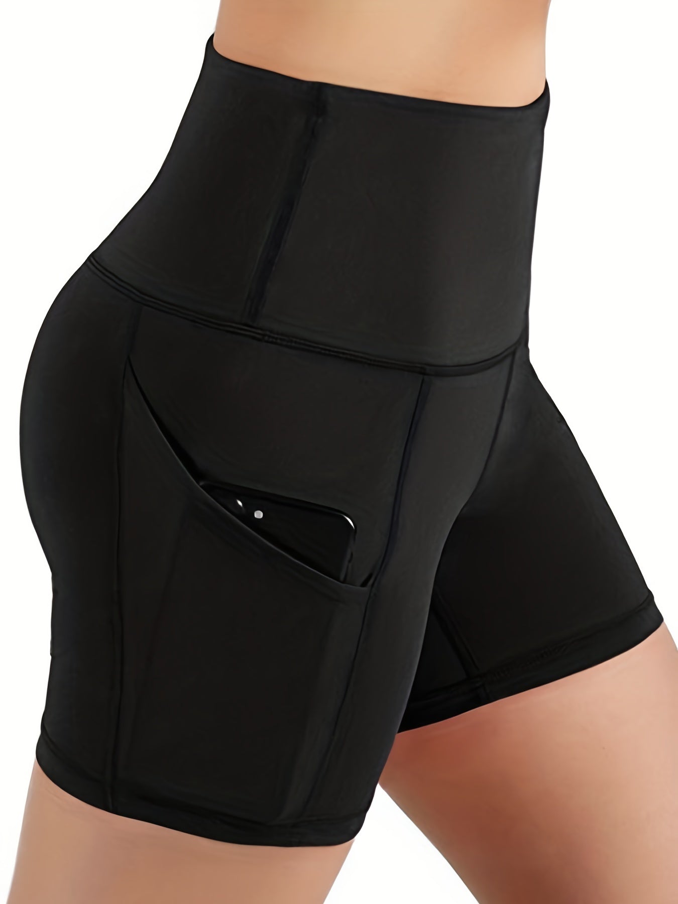 Women's High Waist Tummy Control Biker Shorts