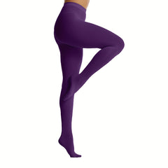 High Waist Slim Pantyhose Elastic Footed Stockings