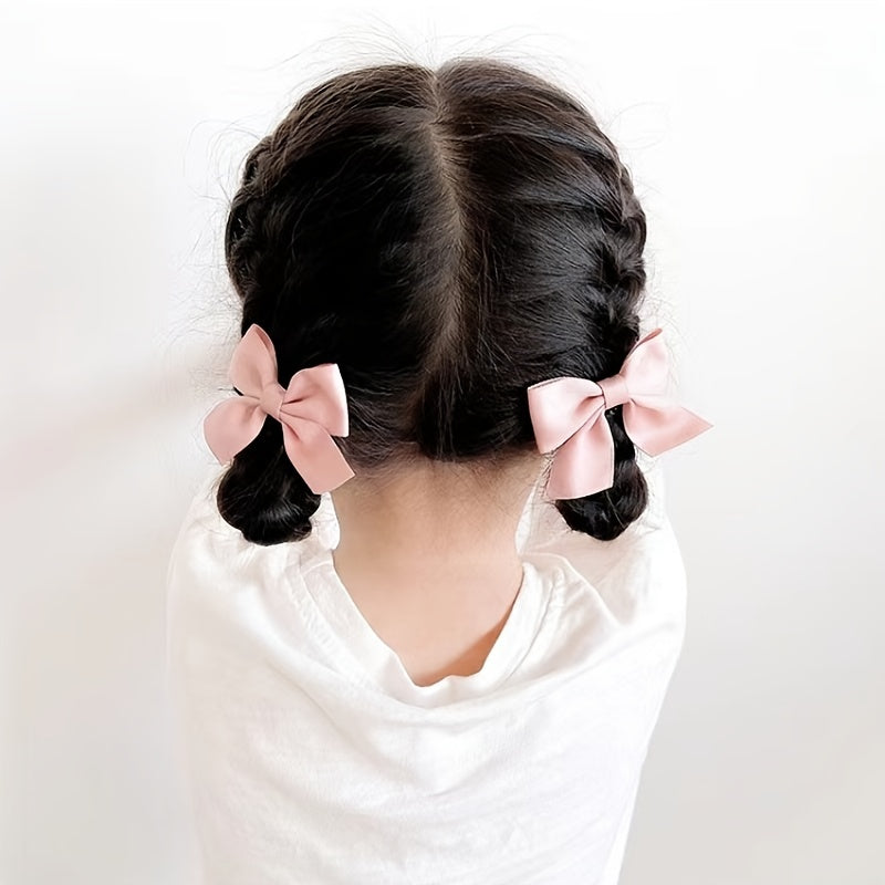 Floral Lace Mesh Bow Hair Clip Set Hair Accessories