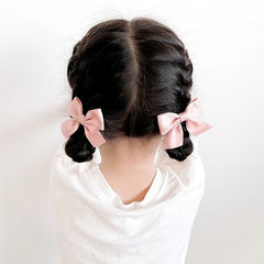 Floral Lace Mesh Bow Hair Clip Set Hair Accessories