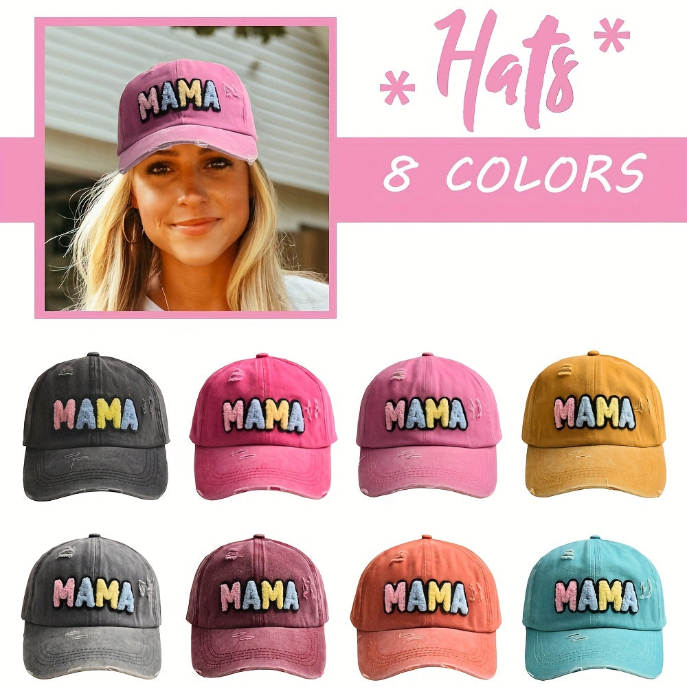 Vintage Washed Distressed Baseball Cap Y2K Sun Hats For Women Men