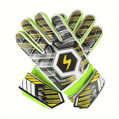 Kids Football Goalkeeper Gloves, Non Slip, Thickened, Training Match