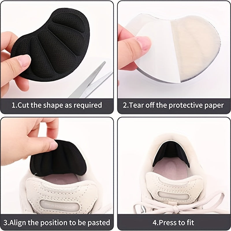 Invisible Heel Stickers for Shoes - Self-Adhesive Damage Cover