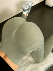 High Waisted Seamless Yoga Leggings