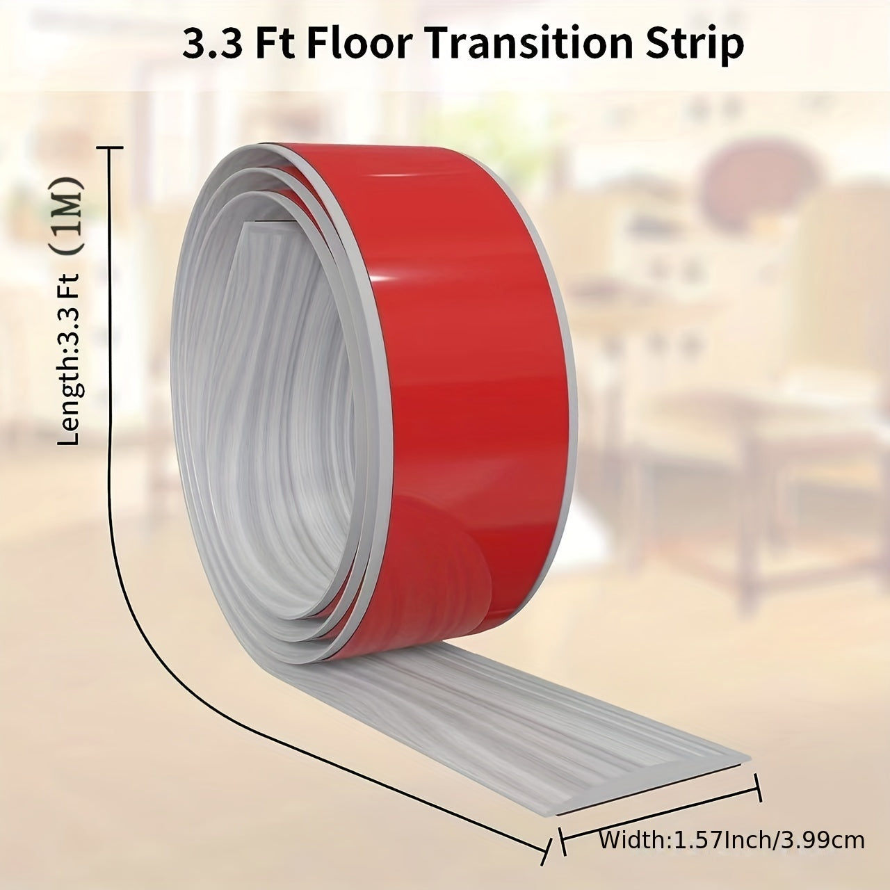 100 Laminated Floor Divider Connecting Gap and Carpet Threshold Strip