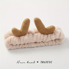 Coral Fleece Plush Hairband Hair Accessories
