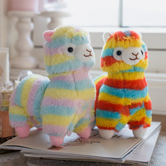 Rainbow Alpaca Plush Toy - Perfect Home Decor & Birthday Gift