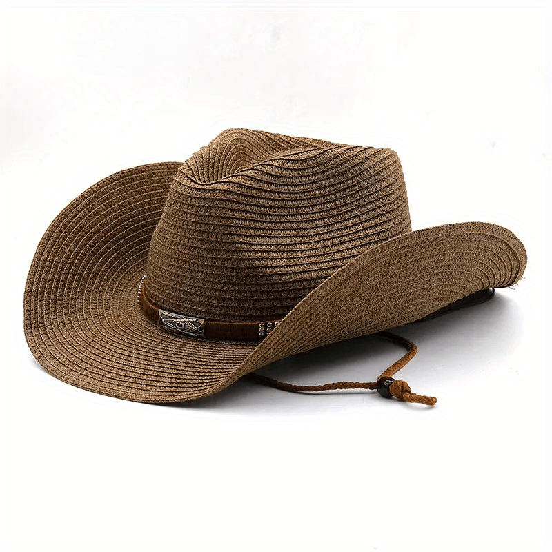 Breathable Sunshade Cowboy Hat for Outdoor Activities