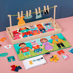 Kids Dressing and Drying Playset
