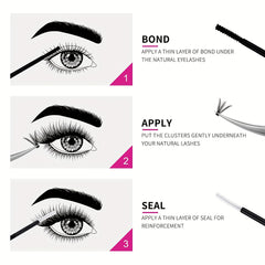 Dual-Ended Eyelash Glue for DIY Extensions